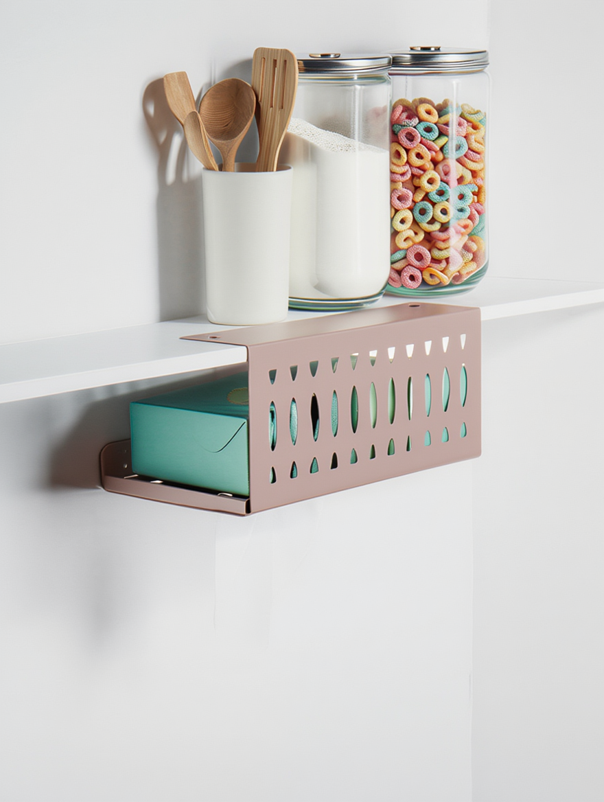 Tissue Holder Kitchen – Wall-Mounted Deep Paper Towel Dispenser