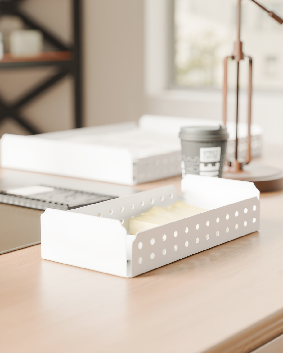 Office Desk Organizer Set | 3-Piece Stationery Holder