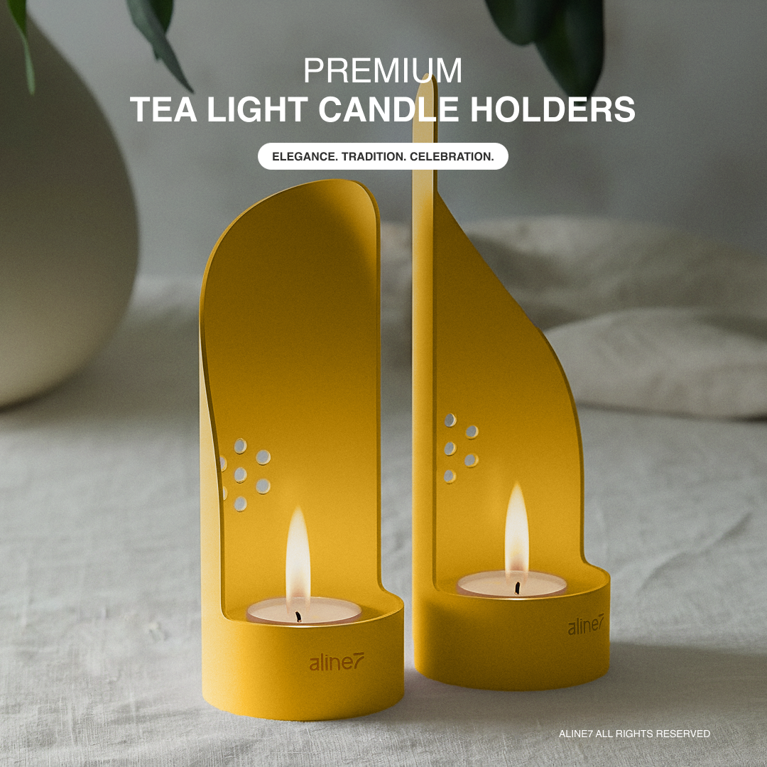 GlowCast Metal Tea-light Tower