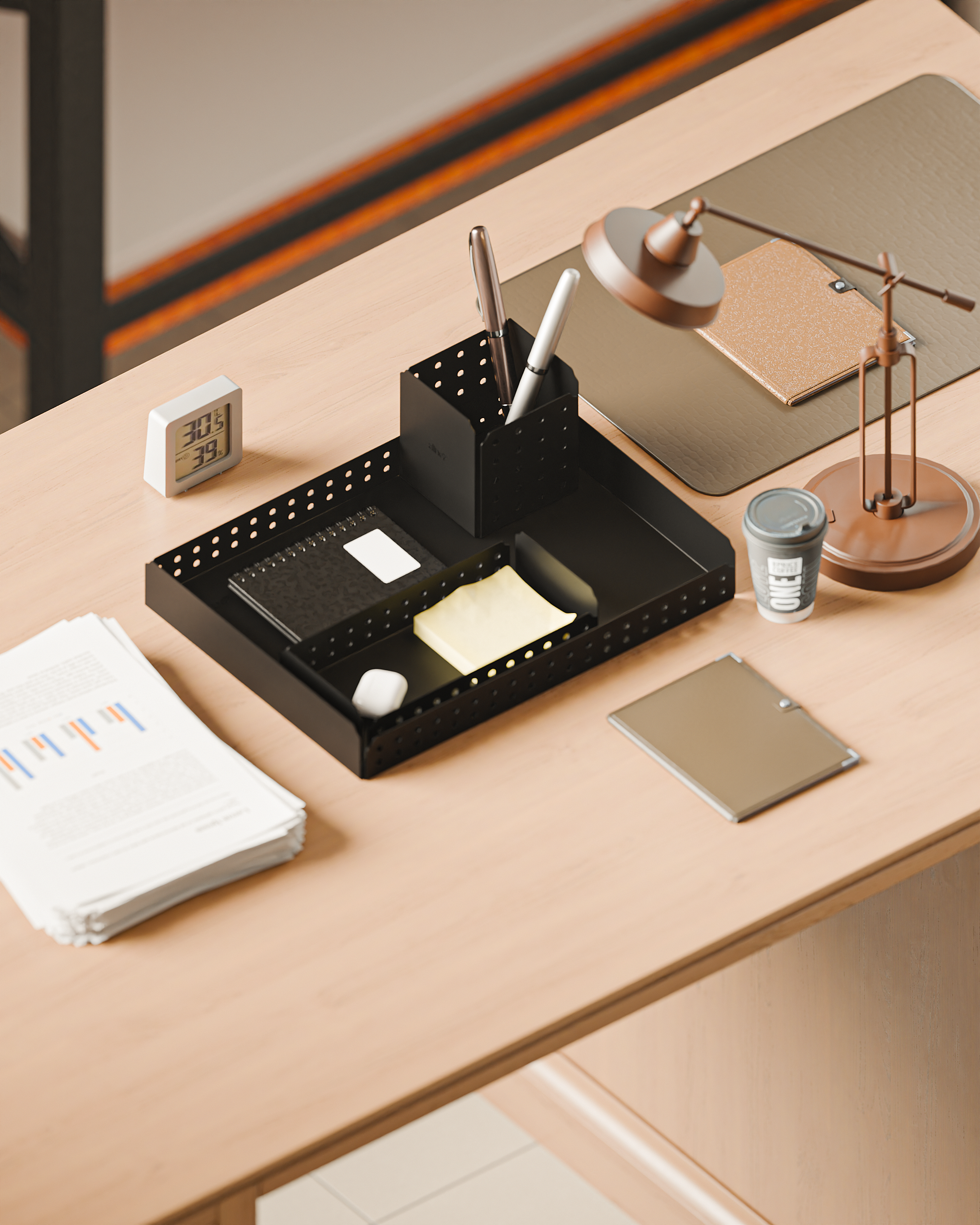 TriDesk Pro Organizer Set