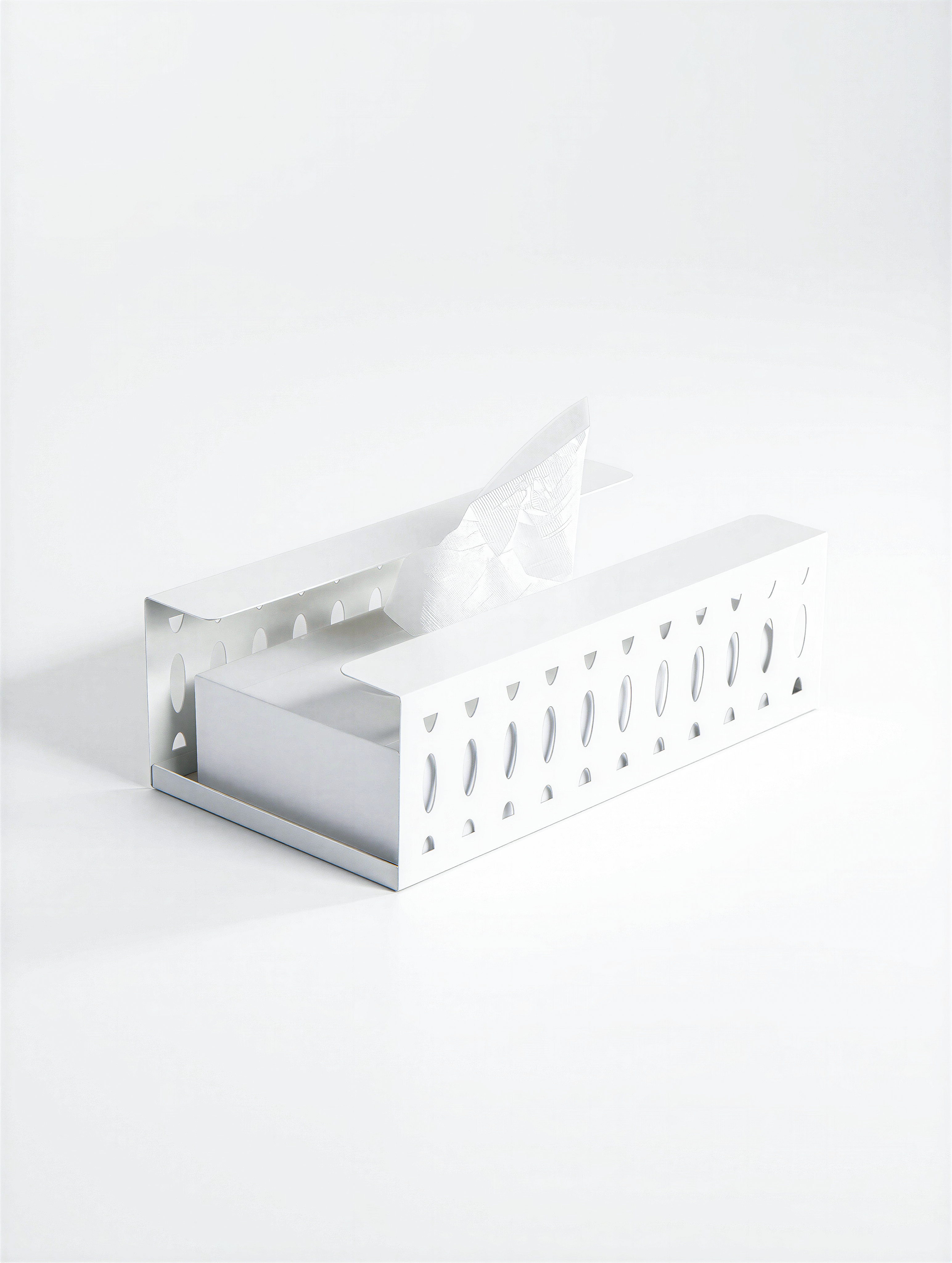 Tissue Holder | Slim Countertop Tissue Dispenser