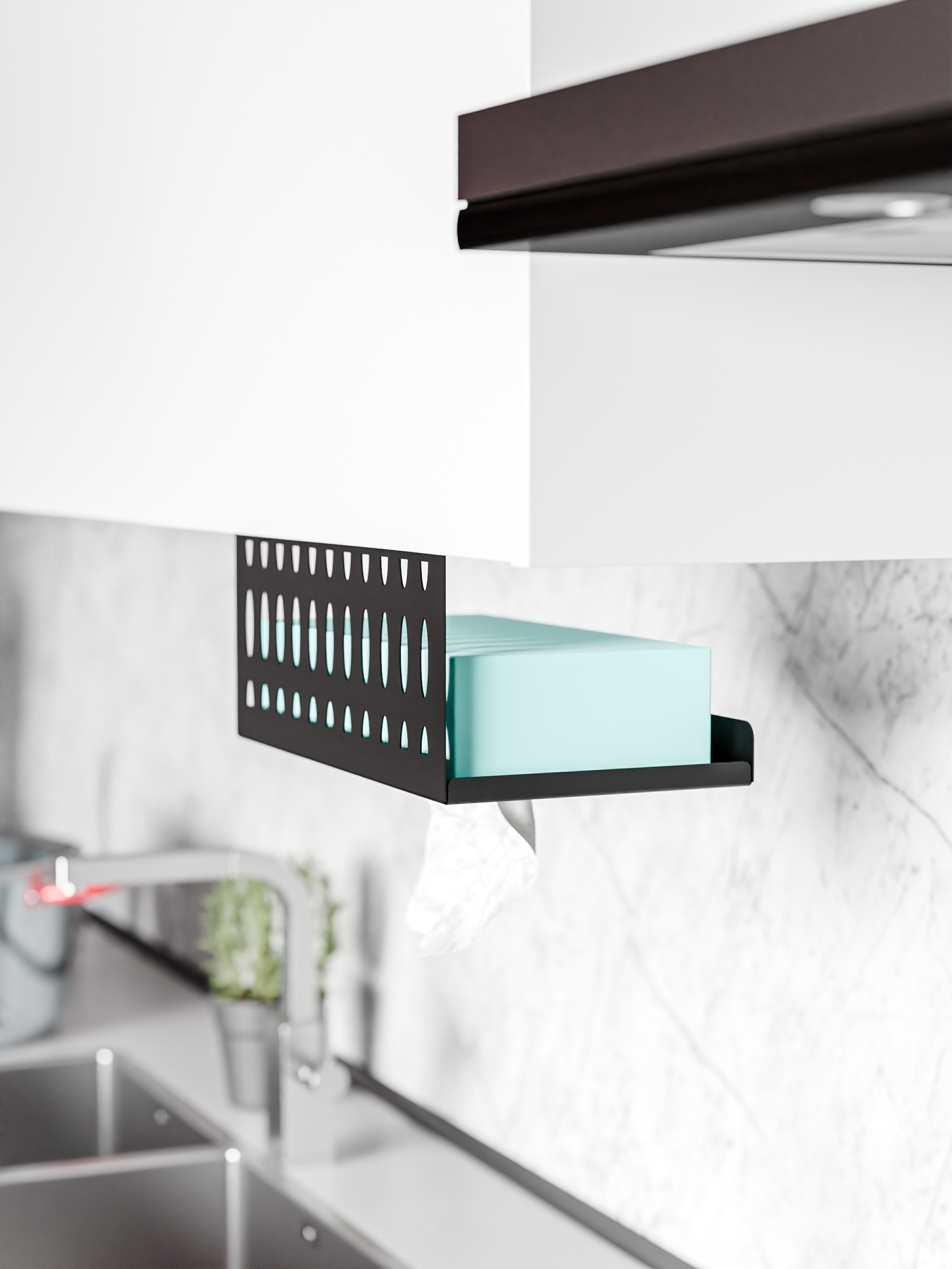 Kitchen Wall Tissue Holder