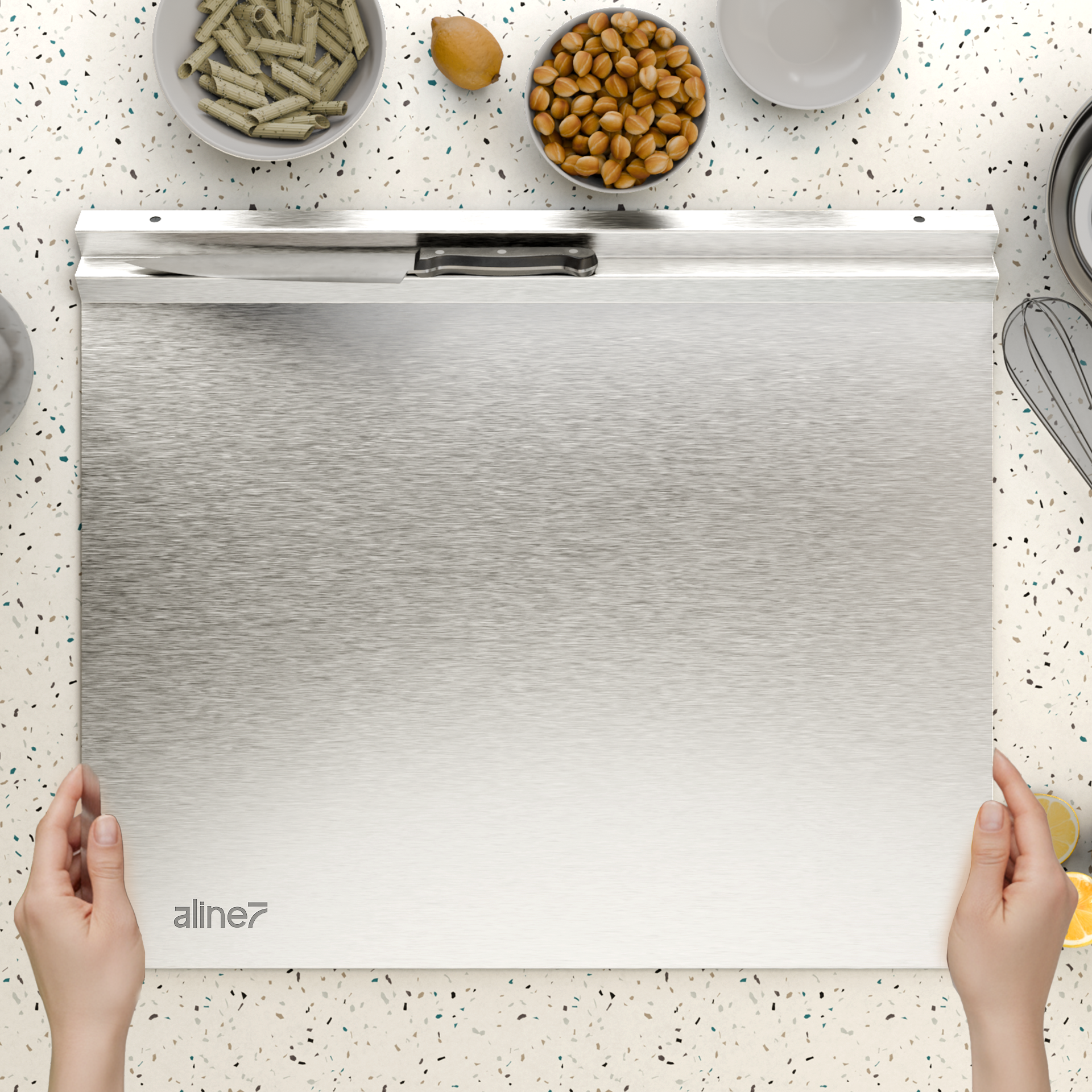 Stainless Steel Chopping Board