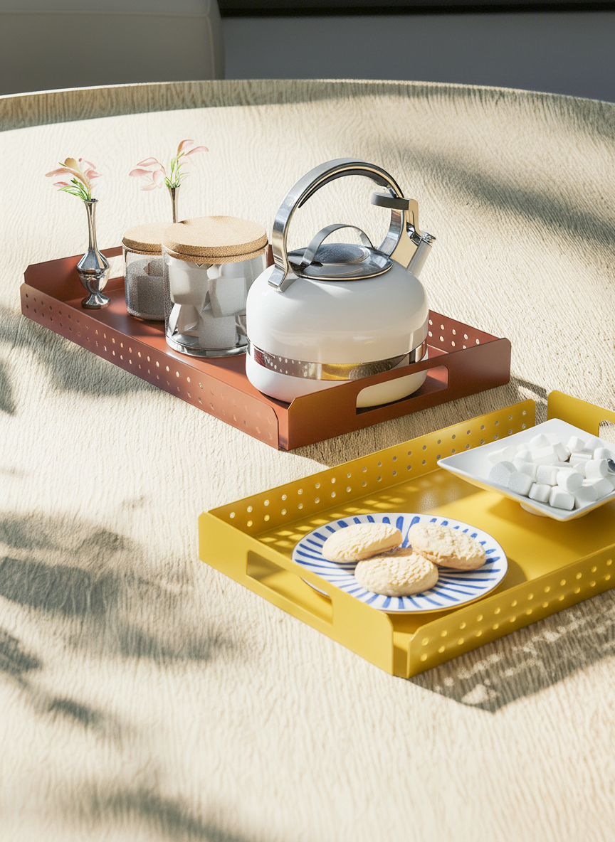 Set of Trays | Decorative Serving Tray Set