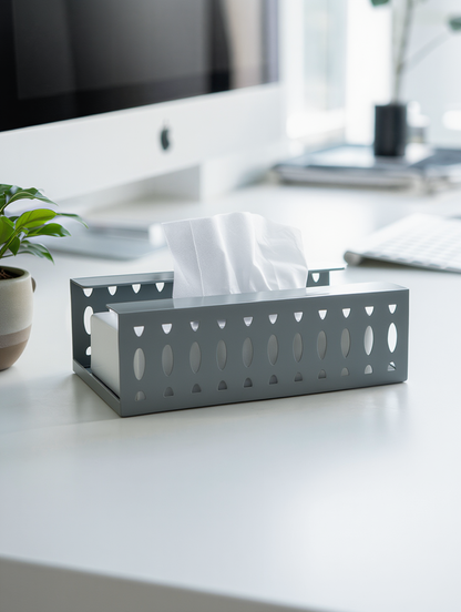 Tissue Holder | Slim Countertop Tissue Dispenser