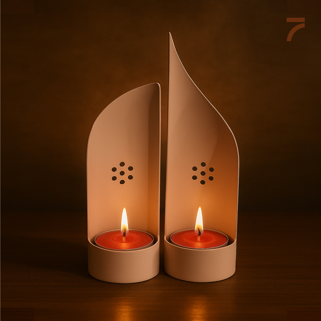 Modern Candle Light Holder Set