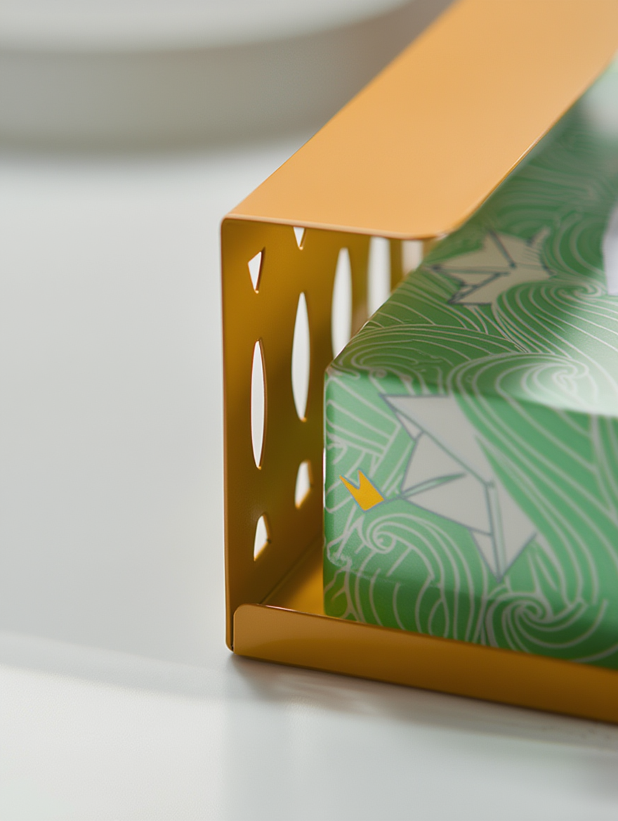 Tissue Holder | Slim Countertop Tissue Dispenser