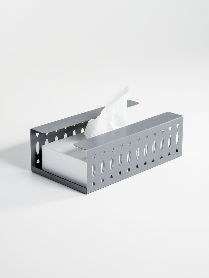 Tissue Holder | Slim Countertop Tissue Dispenser