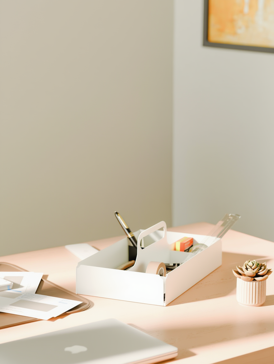 Desk Kit Organizer | Multi-Purpose Office & Study Storage