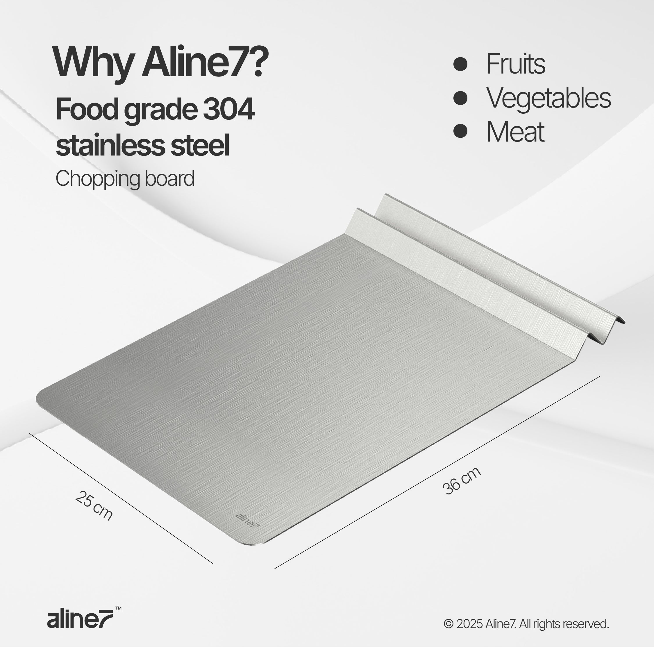 Stainless Steel Chopping Board