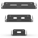 3 Pair of Stainless Steel Bathroom Shelves