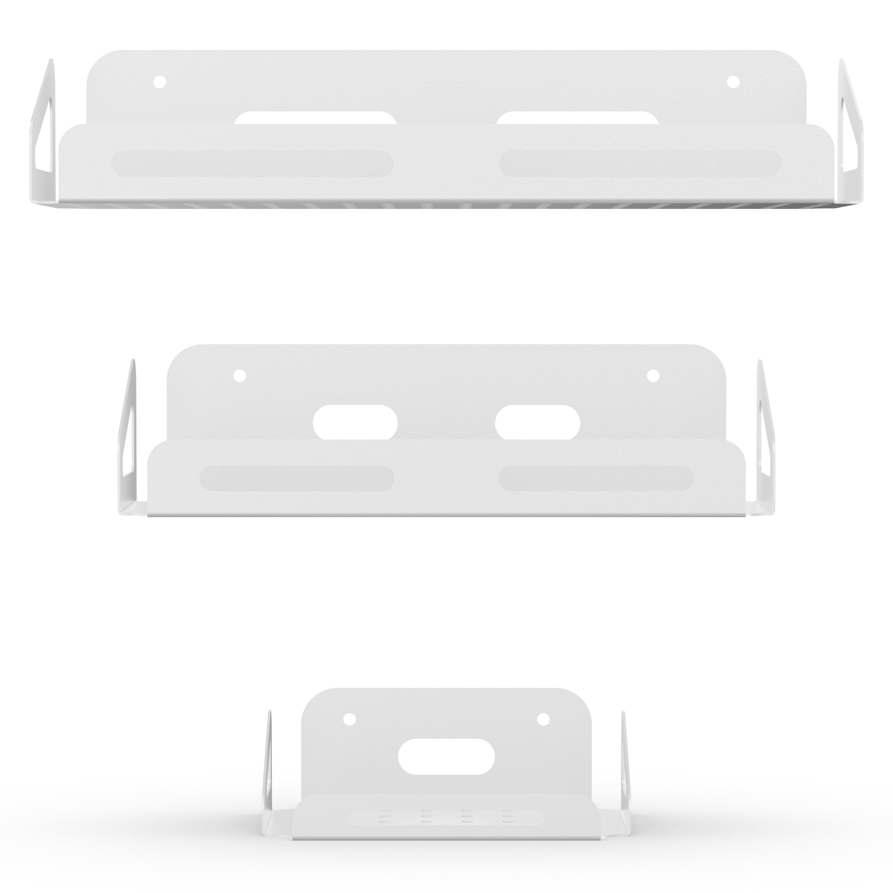 3 Pair of Stainless Steel Bathroom Shelves