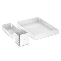 3-Piece Stationery Set - Desk Organizer