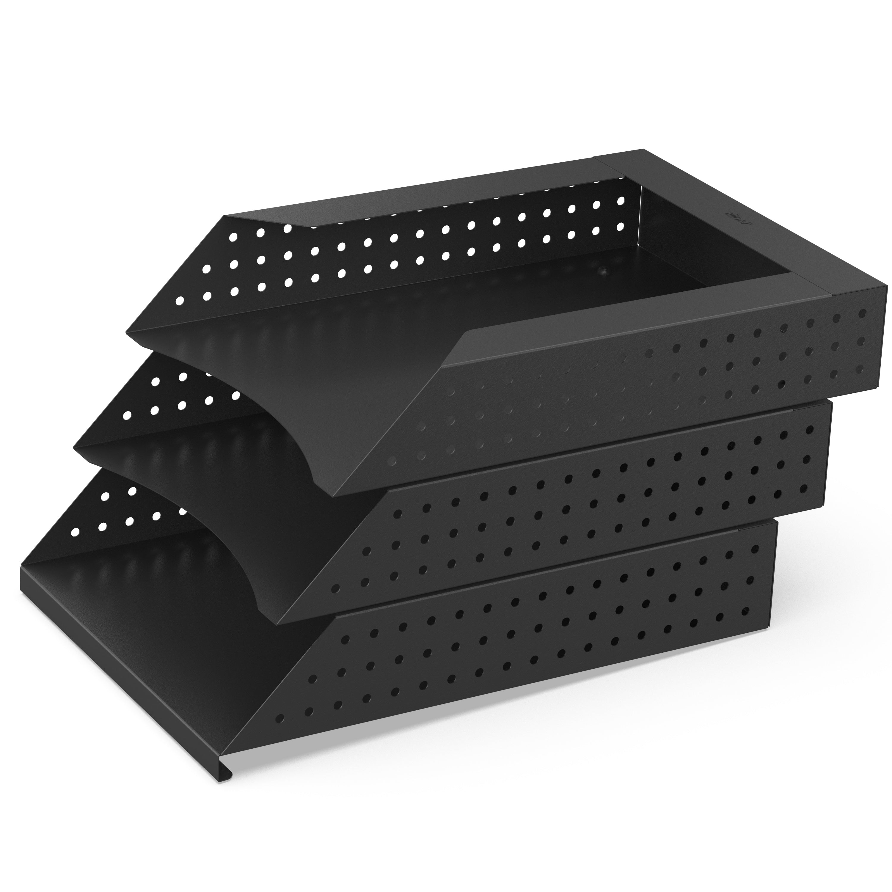 3-Tier Paper Organiser - Modern Desk File Holder