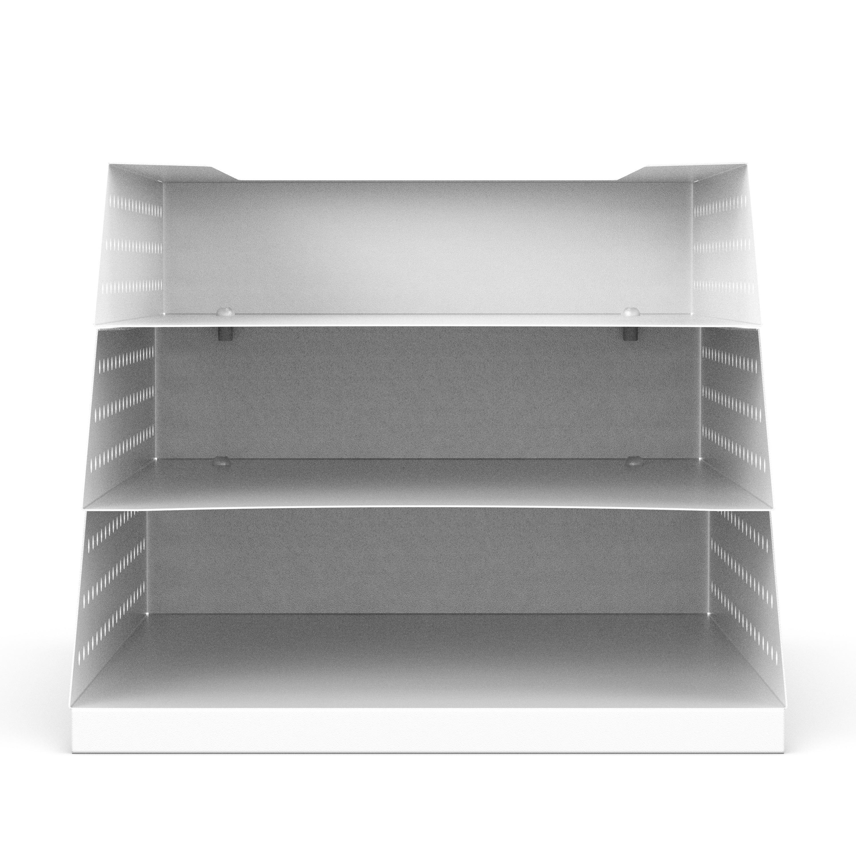 3-Tier Paper Organiser - Modern Desk File Holder