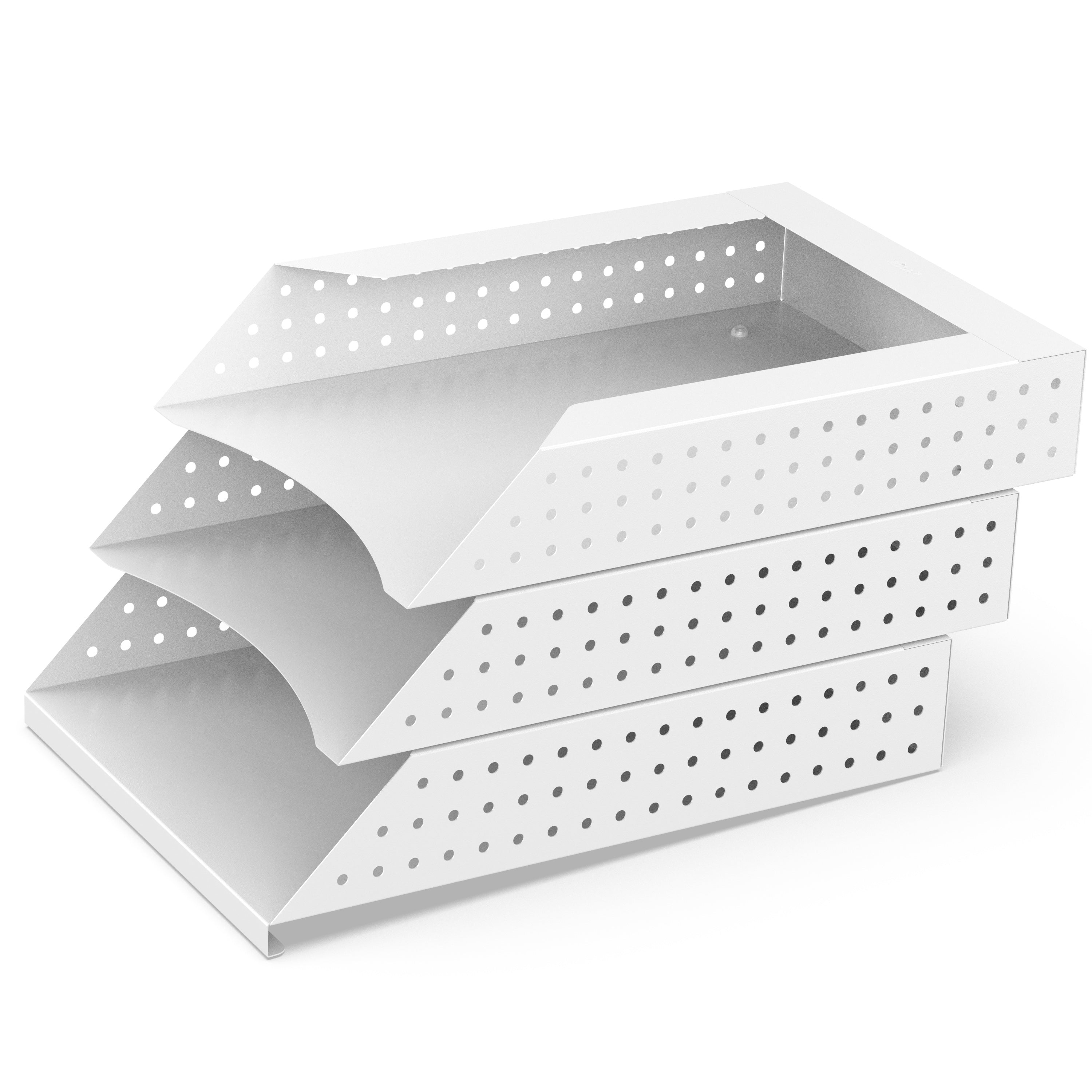 3-Tier Paper Organiser - Modern Desk File Holder