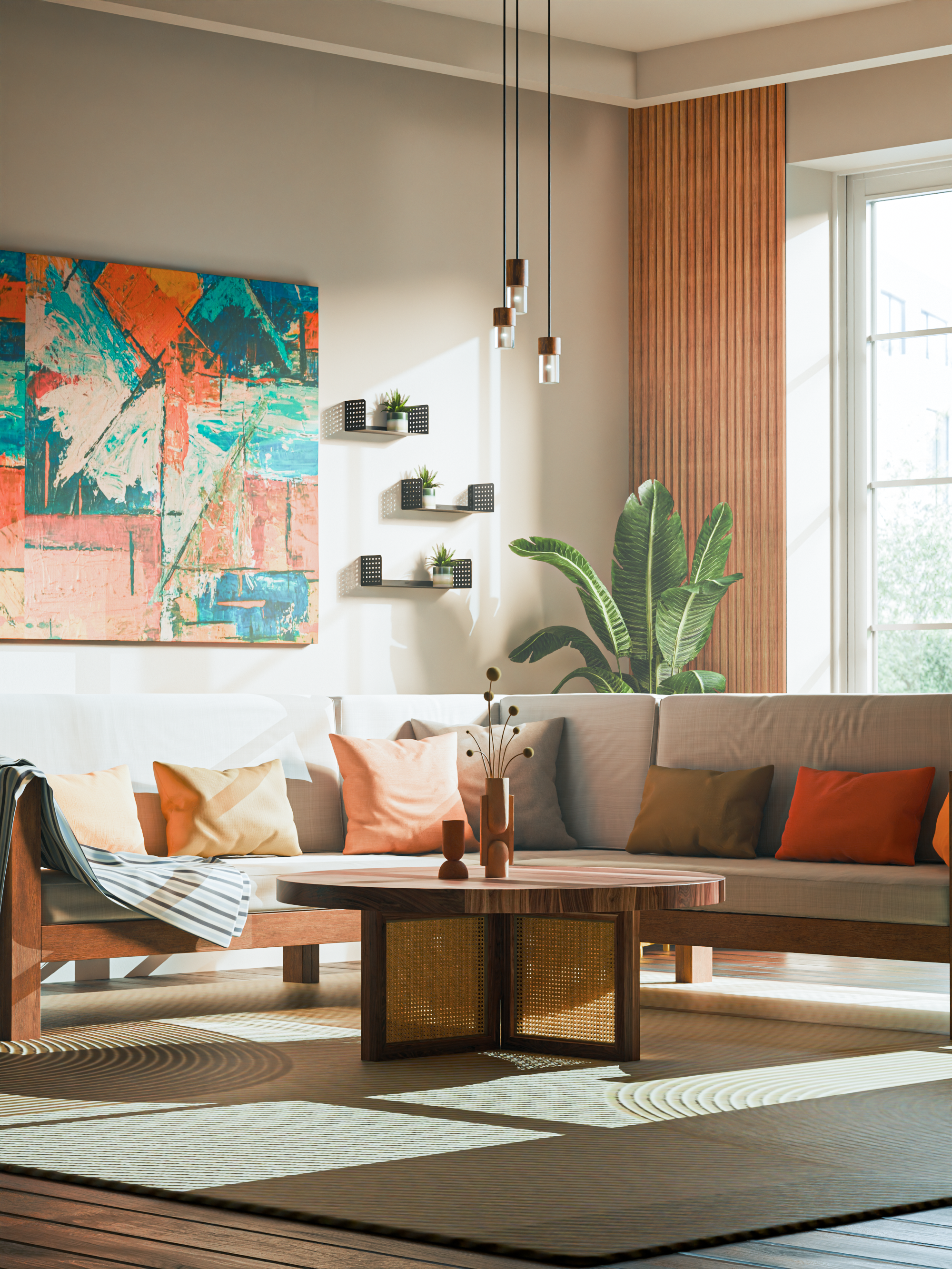 Wall Shelf for Bud Vases (3 Sizes)