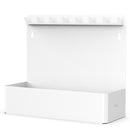 Mudroom Wall Organizer with Hooks