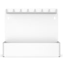 Mudroom Wall Organizer with Hooks