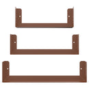 Modern Floating Wall Shelf - Set of 3