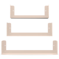Modern Floating Wall Shelf - Set of 3