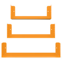 Modern Floating Wall Shelf - Set of 3