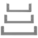 Modern Floating Wall Shelf - Set of 3