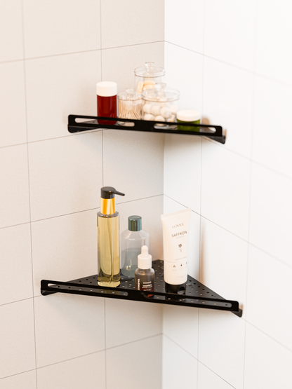 Dual Shelf Set- Black