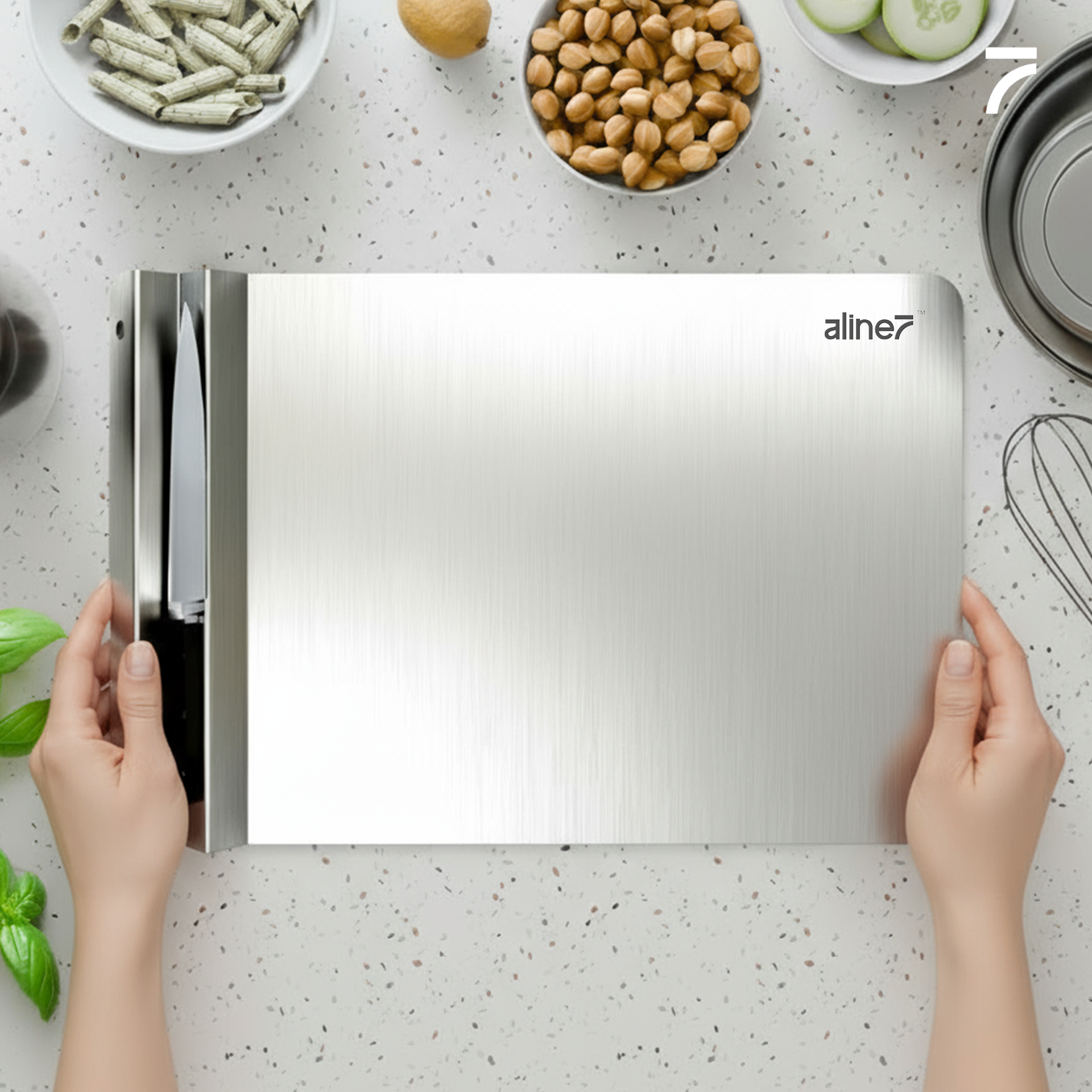 Stainless Steel Chopping Board