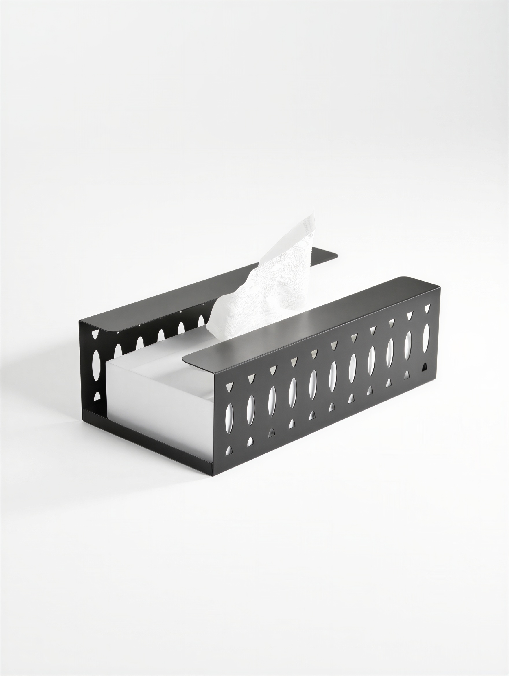 Tissue Holder | Slim Countertop Tissue Dispenser