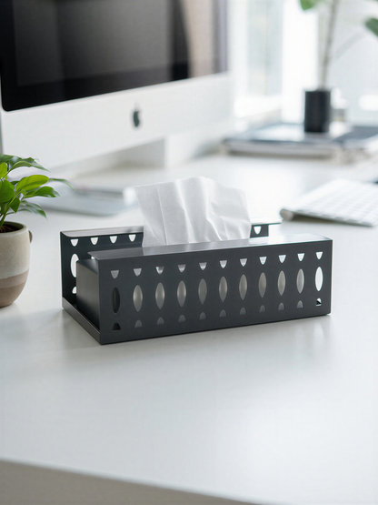 Tissue Holder | Slim Countertop Tissue Dispenser